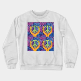 Spread Peace on International Peace Day Crewneck Sweatshirt